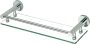 Полка прямая (стеклянная) 40 см Savol S-408791