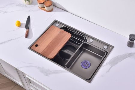 Мойка для кухни Fmark FSC7846Q — фото кухонной мойки, оптовые поставки