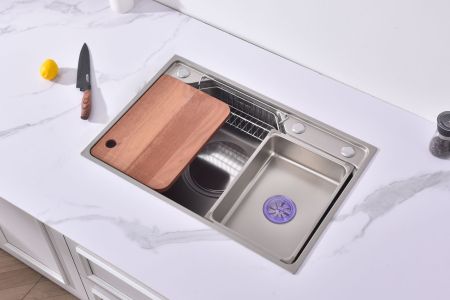 Мойка для кухни Fmark FSC7846L — фото кухонной мойки, оптовые поставки