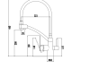 Смеситель для кухонной мойки под фильтр питьевой воды Savol S-L1805H-12