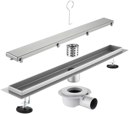 Трап для душа под плитку 60 см Savol S-DL01L-60