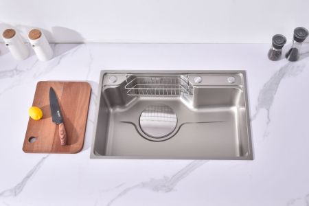 Мойка для кухни Fmark FSC7846L — фото кухонной мойки, оптовые поставки