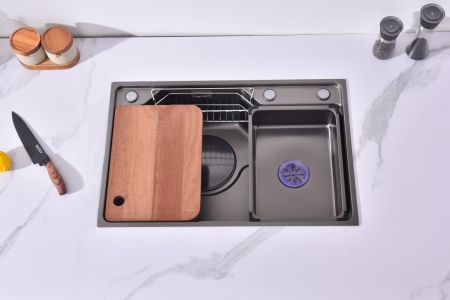 Мойка для кухни Fmark FSC7846Q — фото кухонной мойки, оптовые поставки